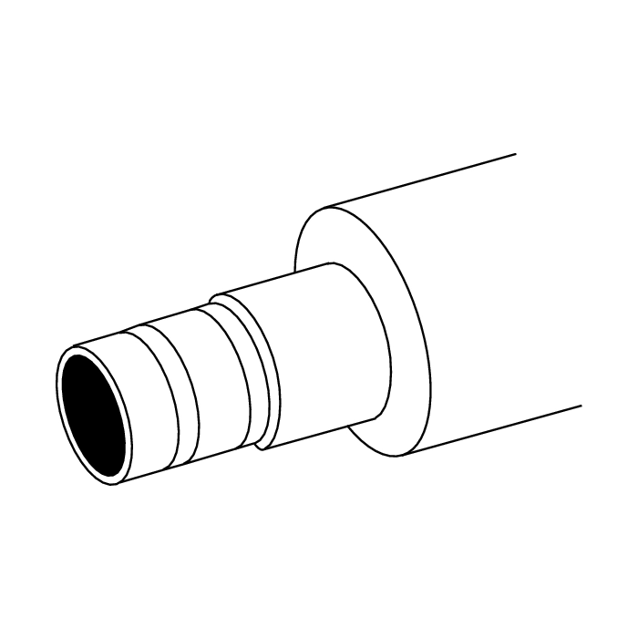 TECEflex Rura wielowarstwowa w czerwonej otulinie 6mm, 20mm 75m 731320